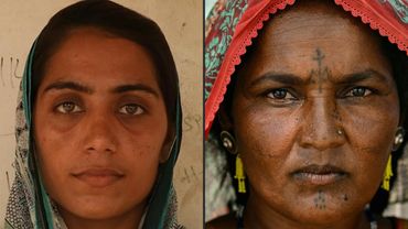 City girls snub traditional Hindu face tattoos in Pakistan | AFP