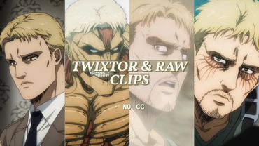 Reiner Braun ALL Twixtored & Raw Scenes Final Episode - Attack on Titan | NO SUBTITLES + NO CC