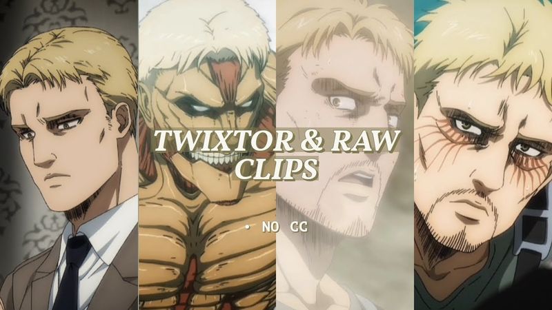 Reiner Braun ALL Twixtored & Raw Scenes Final Episode - Attack on Titan | NO SUBTITLES + NO CC