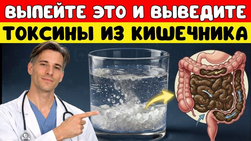 ЭТО очищает КИШЕЧНИК от ГАЗОВ и КАЛА лучше любого лекарства