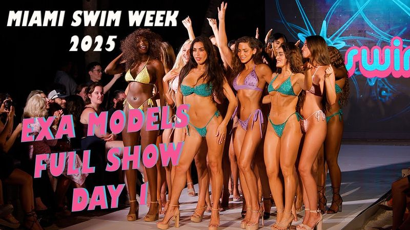 Exa Models Full Day 1 Show | Miami Swim Week 2025 [4K]