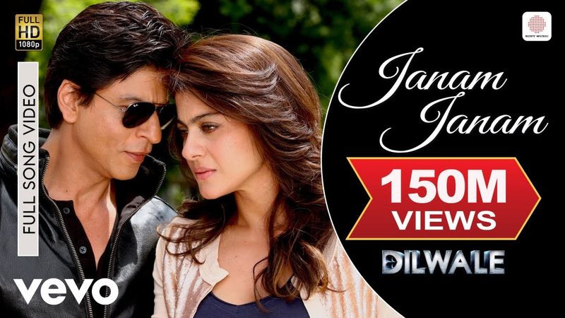 Janam Janam Full Video, Arijit Singh - Dilwale | Shah Rukh Khan | Kajol | Antara Mitra |Pritam