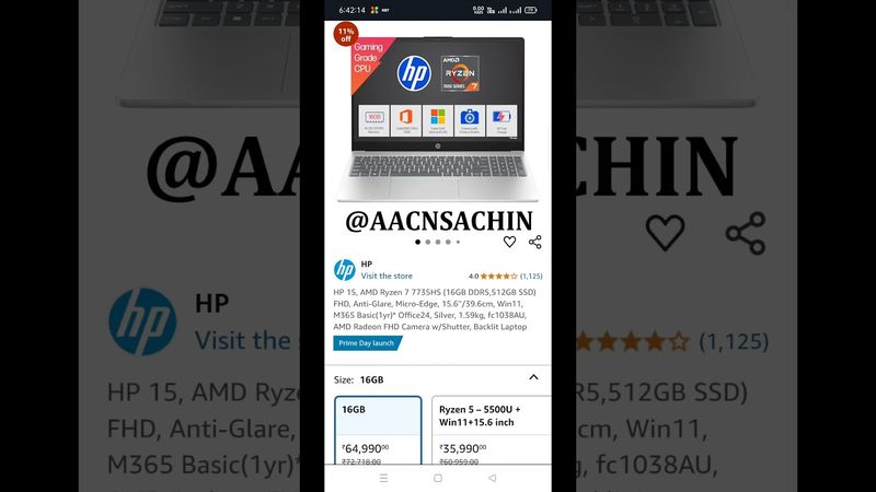 Best Laptop for Cyber Security in 2025 🔐 | HP 15 Ryzen 7 7735HS Review #cybersecurity #laptop