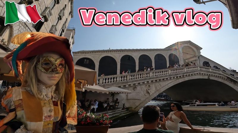 Venedik'in Sıradışı Sokaklarını Gondolla Keşfettik !!