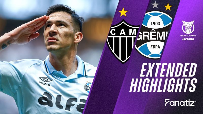 Atletico Mineiro vs Gremio 1-3 | Game Highlights | #Brasileirao2025