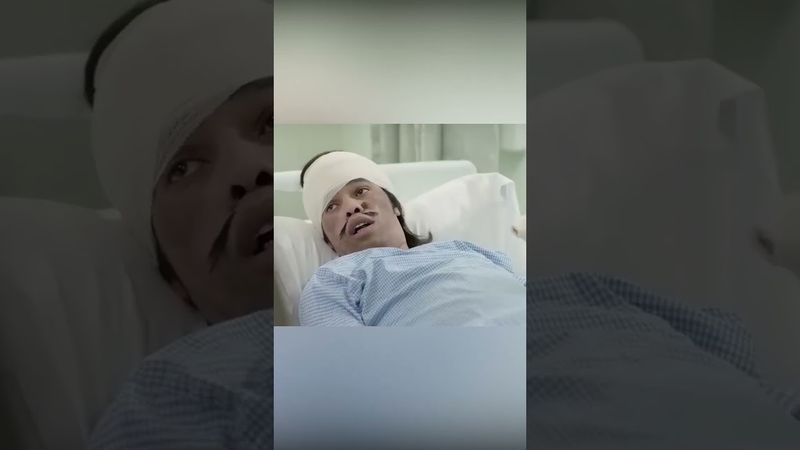 شكش طاح بالمستشفى والعيال يزورونه #شباب_البومب