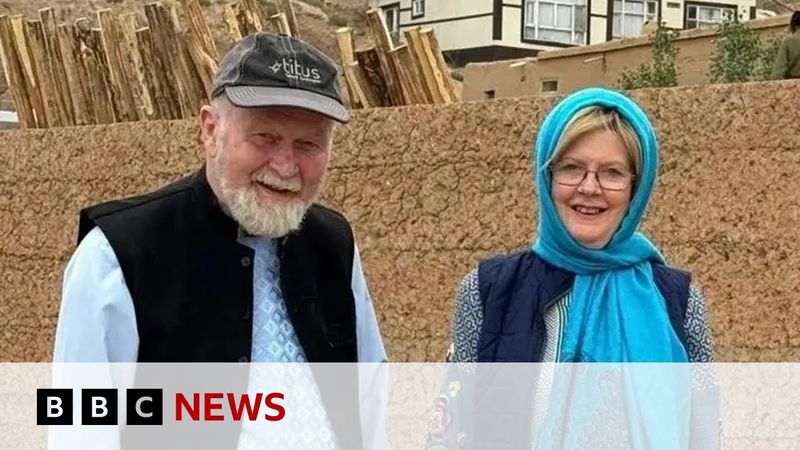 UN urges Taliban to release British couple | BBC News