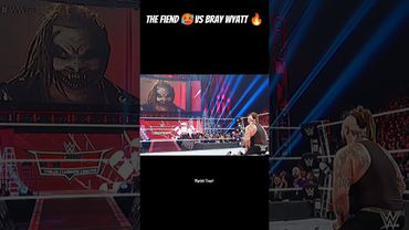 Bray Wyatt vs The Miz TLC 🔥 The Fiend enterfare Bray Wyatt 🥵#shorts #wwe