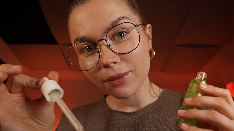 ASMR Relaxing Spa Treatment 💤 Eyes Closed, Facial Massage & Skincare