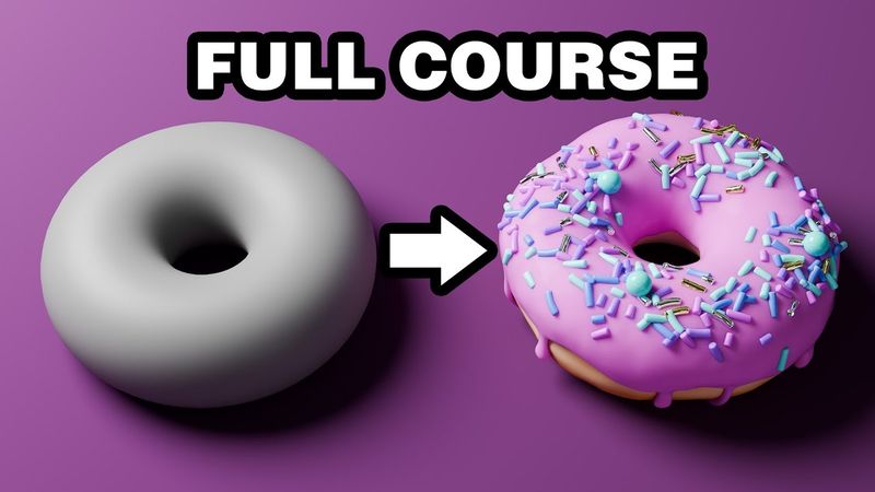 Beginner Blender Tutorial - Full Course