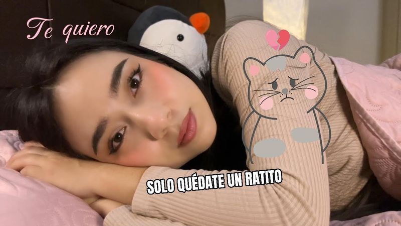 ASMR | TU NOVIA Tiene Miedo y necesita que la ABRACES 🫣♥️ (Roleplay)