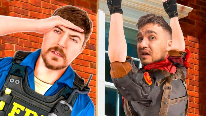 ПРЯТКИ В ОТЕЛЕ MR. BEASTА в CS2