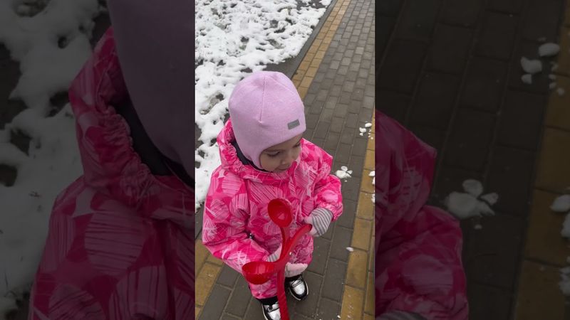 Я радуюсь, как ребенок, первому снегу🥹