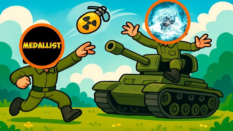 Я ТАКОЙ ТУПОЙ ЧТО НЕ ПОПАДАЮ ДАЖЕ ЯДЕРКОЙ В ТАНКАХ!