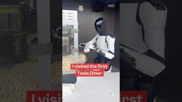 #Musk's new futuristic #Tesla Diner is part eatery, part #Supercharging station. #tech