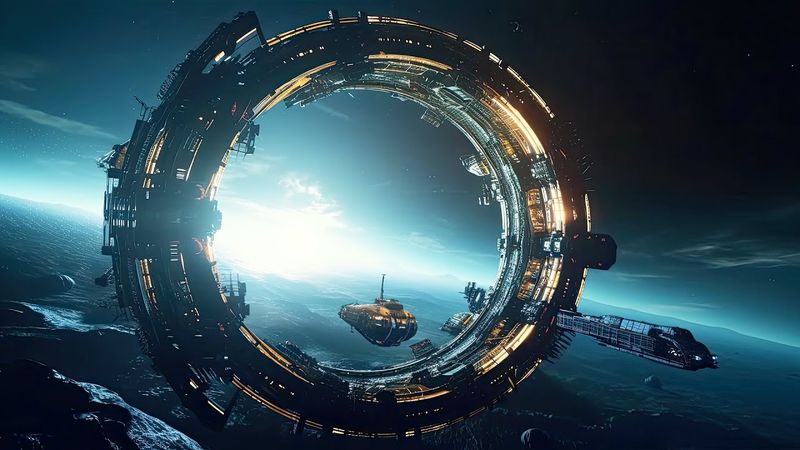 | 4K UHD | Deep Relaxation Space Journey ★ Ambient Space  Music