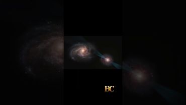 Galaxies battle in ‘cosmic joust’ witnessed by astronomers for the first time