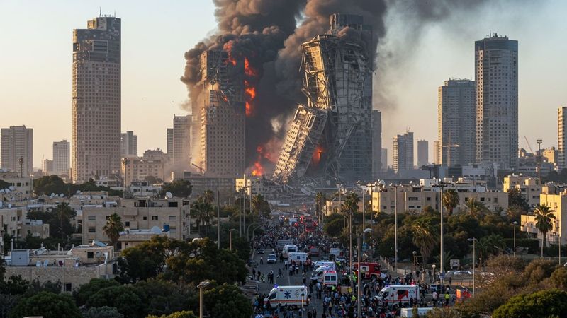 Deadly Attack! Iran Launches Terrifying Missiles - Israel Emergency