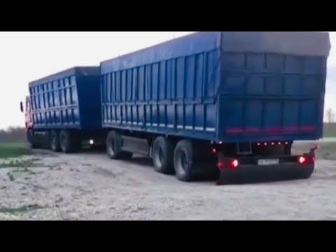 Камаз 6520 Зерновоз (Сдаёт Задом) 63 Тонны Кукурузы #PEREGRUZ