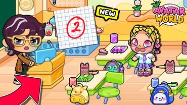 АЛИСА В НОВОЙ ШКОЛЕ 🏫 В AVATAR WORLD ИСТОРИЯ 💕 РУТИНА СЕМЬИ  ОБНОВЛЕНИЕ СЕКРЕТЫ СЕРИАЛ