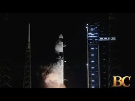 SpaceX launches 5,000 pounds of cargo to the International Space Station, lands rocket at sea