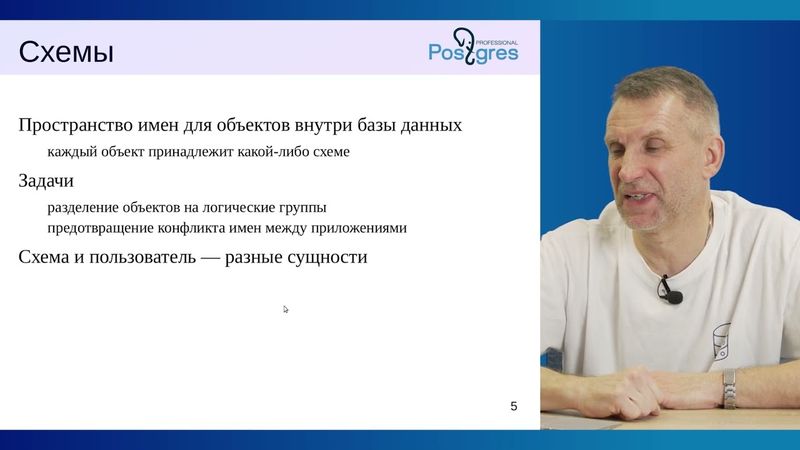 DBA1-16. 08. Базы данных и схемы