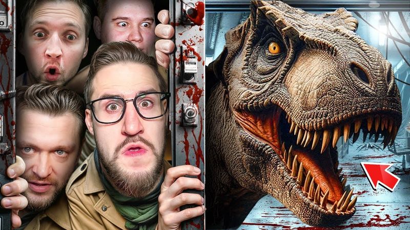 ВЫЖИТЬ 24 ЧАСА В БУНКЕРЕ С ДИНОЗАВРАМИ! НЕ ДЫШИ или ТЕБЯ СЪЕДЯТ! (DEATHGROUND)