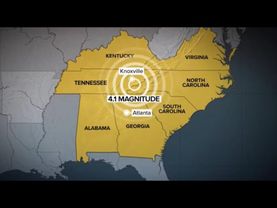 4.1-magnitude earthquake near Knoxville, Tennessee, felt in several states
