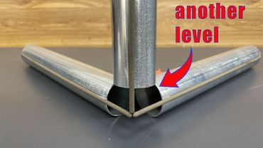 اسرار لوله، نحوه برش زاویه راست 90 درجه، تکنیک های جوشکاری در سطح دیگری - TREND DIY