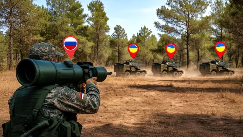 Российские войска устроили засаду на украинскую ОГРОМНУЮ колонну РСЗО «Град»!