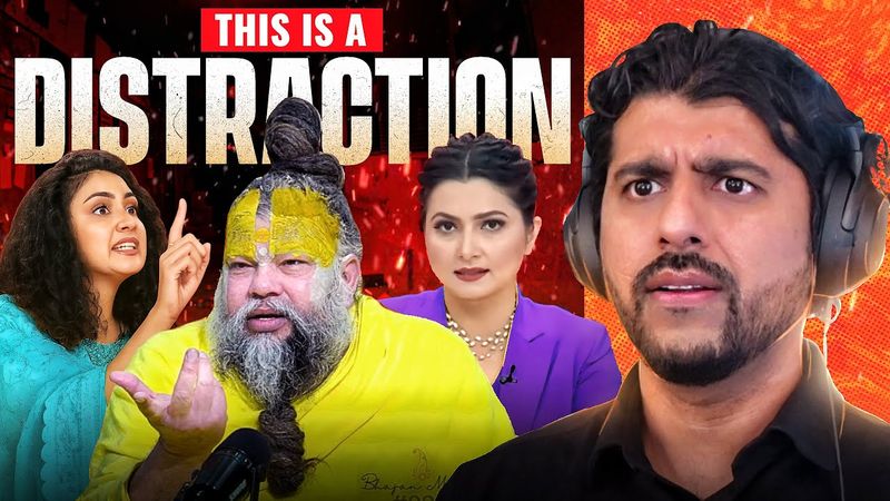 Media is attacking Premanand ji to distract from SSC protests