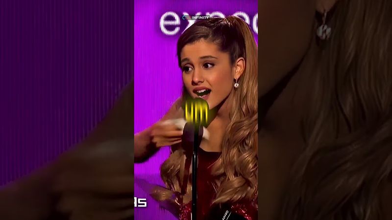 Ariana Grande Gives the Fastest Speech Ever 💨🎤