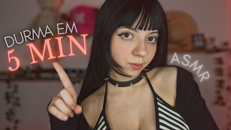Durma LITERALMENTE em 5 MINUTOS 😴 ASMR