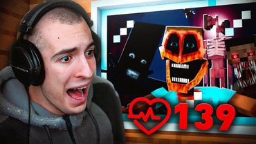 MINECRAFT HORROR con IL MONITOR dei BATTITI CARDIACI..