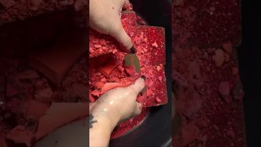 Glittery Deep Red Freshies