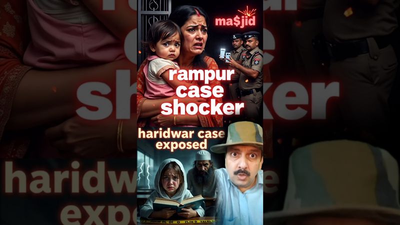 Rampur & Haridwar ma$jid Cases | Teacher Allegation, Mother–Daughter Story & Police Action #ytshorts