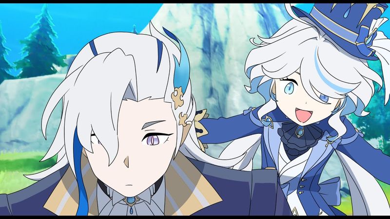 Neuvillette's Leisurely Day | GENSHIN IMPACT Fan Animation