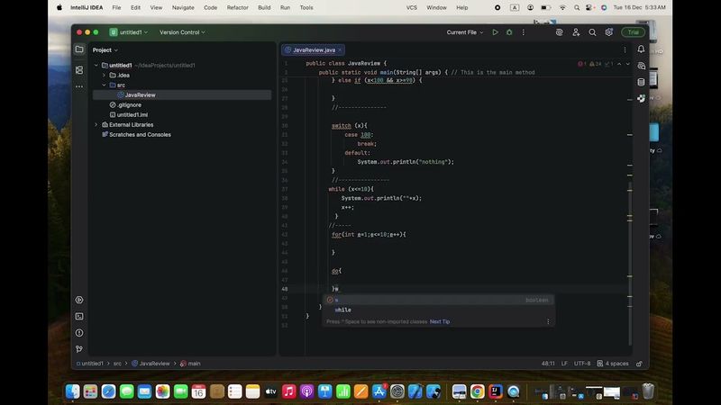 lect3-مراجعة اساسيات جافا