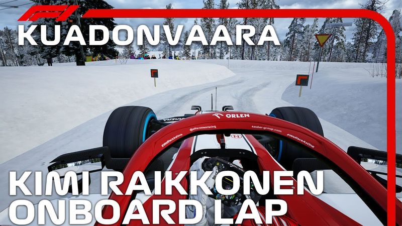 F1 Kuadonvaara Rally Stage | Kimi Raikkonen Onboard