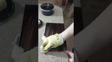 Нанесение Морилки