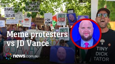 Viral JD Vance meme follows Vice President on UK holiday