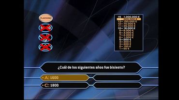 50×15 ¿Quiere ser millonario? (DVD Game) - 1ª edición [4 Jugadores (4 Players - Gana El Millón]