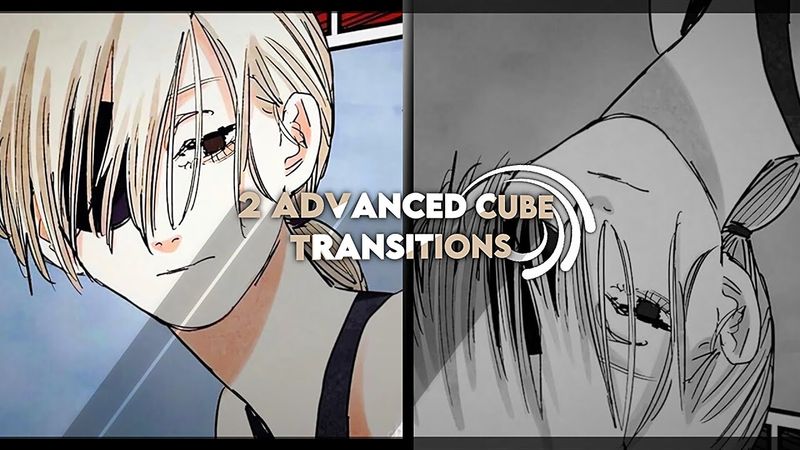 +2 ADVANCED CUBE TRANSITION TUTORIAL IN「Alight Motion 」!