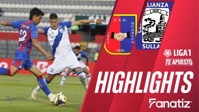 Alianza Universidad 2-0 Alianza Atletico - Highlights | #Liga1TeApuesto2025