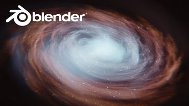 Make a Galaxy In Blender | EASY Tutorial (Corrected)