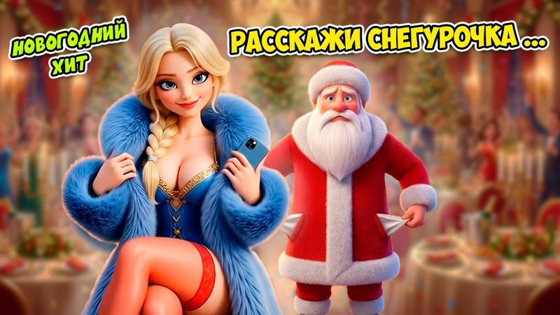 Снегурочка жжёт: Корпоратив по-русски😱