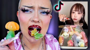 Tik Tok candy is destroying my teeth once again (frozen wax candy???)