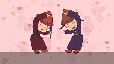 Хатар наадан - танец "Хатар наадан" - караоке бурятская детская песня