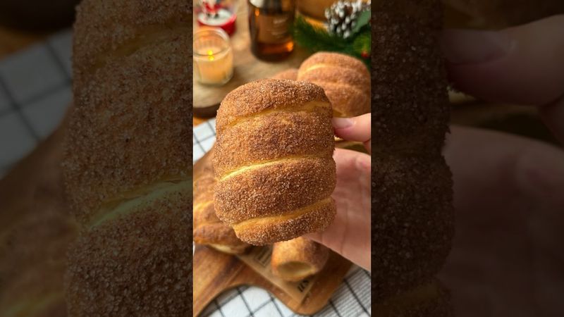 Чеські трдельники🎄#рецепт #рецепти