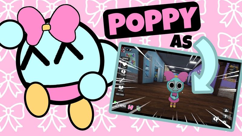 POPPY playing as HERSELF in Dandy's World